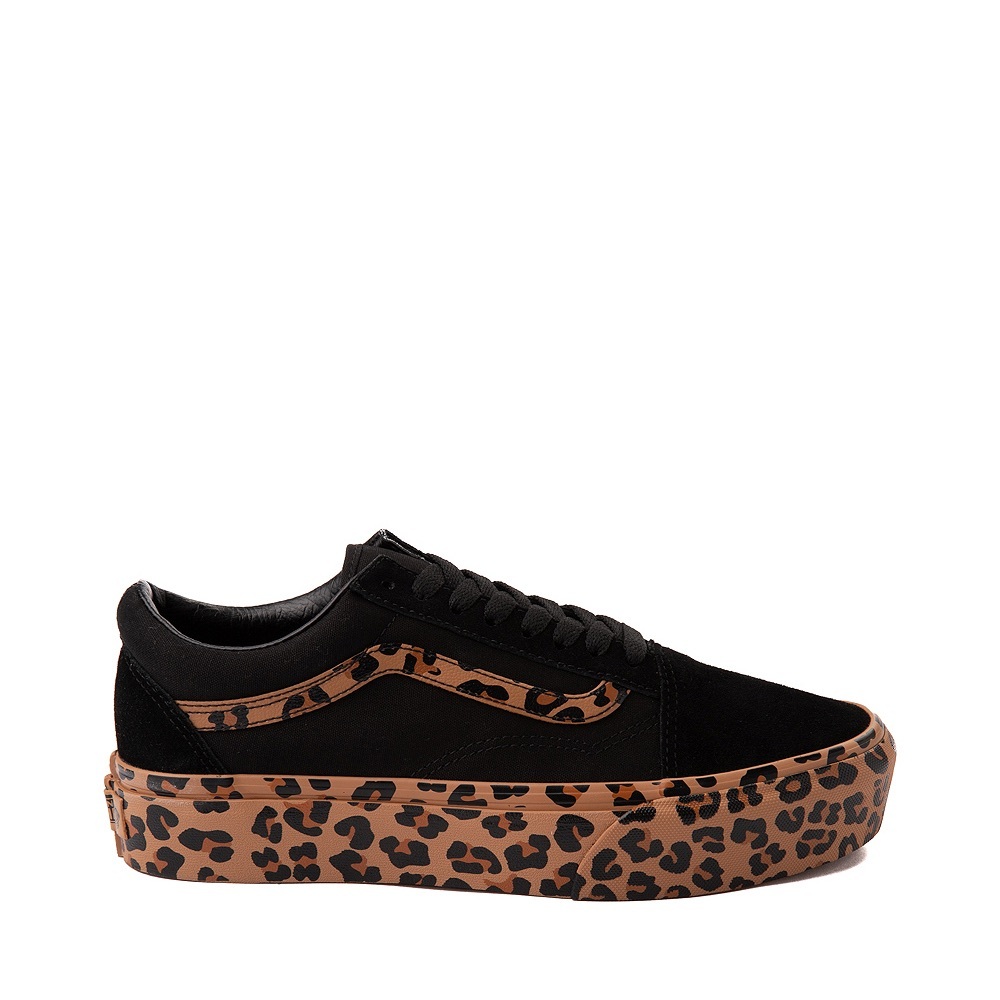 Vans Old Skool Leopard Platform Sneakers